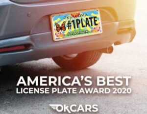 The monarch-themed license plate won the America’s Best License Plate award in 2020 from the Automobile License Plate Collectors Association.